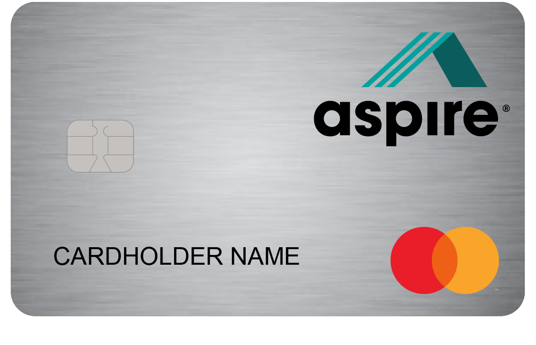 Tarjeta de crédito de reembolso en efectivo Aspire®