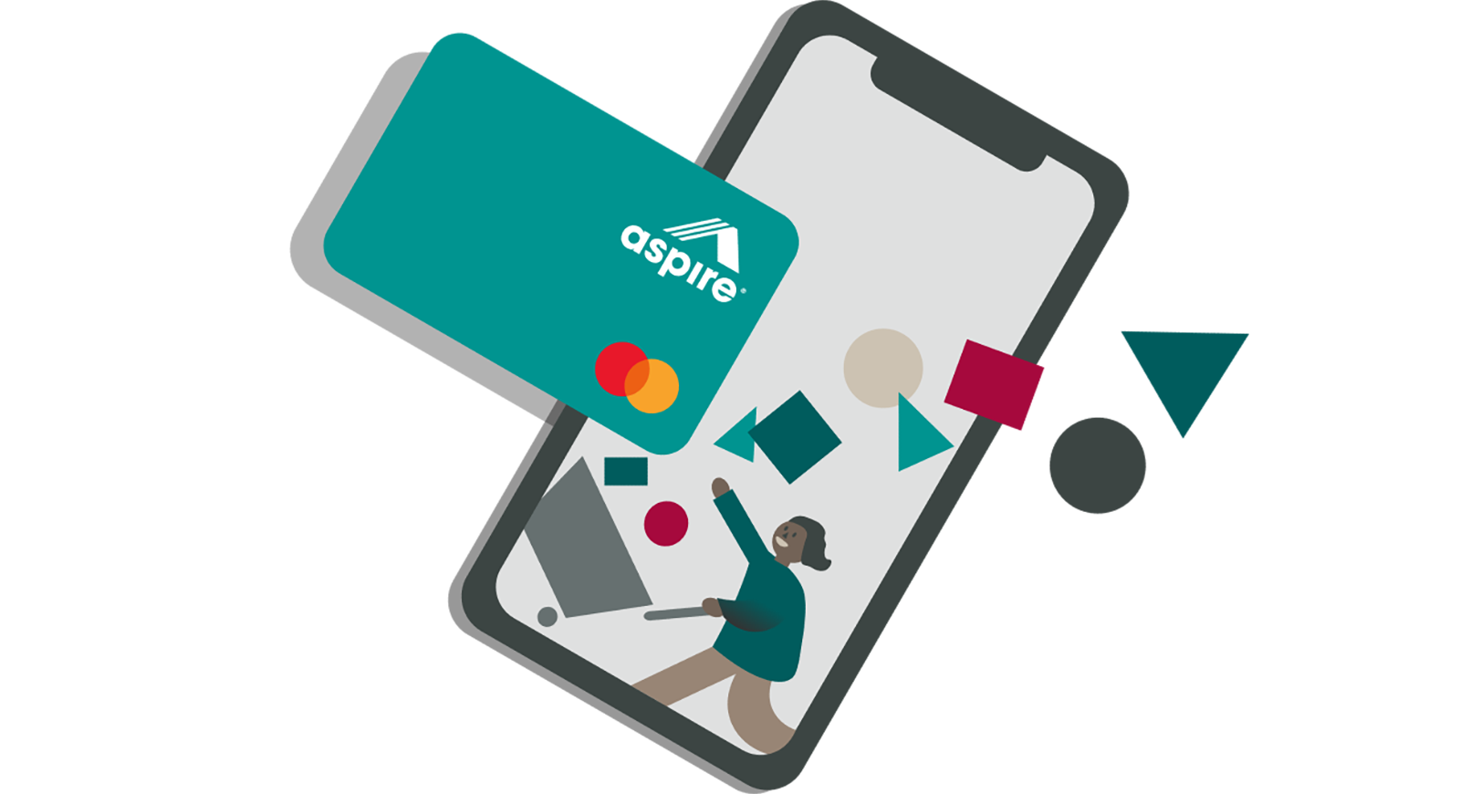 Aspire Credit Card and phone
